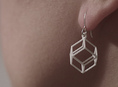 Cart Item (Rhombic Dodecahedron Earrings ) Thumbnail