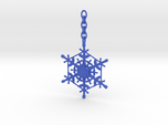 Snowflake Custom Initial Ornament