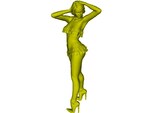 1/15 scale nose-art striptease dancer figure A x 1