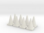Road Cone 8 Pack 1-87 HO Scale