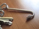 Keychain Mini Crowbar Tool - Medium