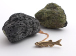 Zebrafish Pendant - Science Jewelry 
