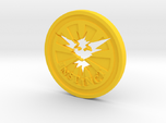 Pokemon Go Team Instinct Challenge Coin