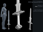 ACC-04-Sword 7inch MOTU v2.4 - Atlantean Sword