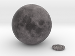 5cm Color Lunar Globe