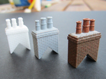Chimney Types 1,2,3 & 4 OO Scale