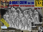 1/72 German U-Boot Crew Set201