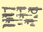 28mm SciFi Empire weapons