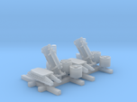 1/128 Royal Navy MKII Depth Charge Throwers x2