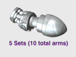5x Marine Bionic - Adjustable Arm Sets