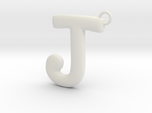 Cosplay Charm - Letter J Necklace Charm with loop
