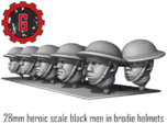 28mm heroic scale black brodies