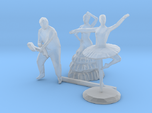 HO Scale Guitar Player & Dancers
