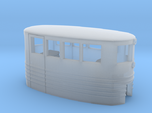 Small Passenger Trolley - Open Windows - Z Scale 