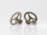 Bicycle Chainring Cufflinks