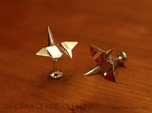 Origami Crane Cufflinks