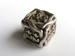 'Twined' Dice D6 MTG +1/+1 Counters die