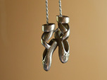 Dance Ballet Slippers Necklace