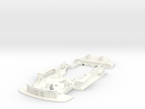  S02-ST1 Chassis for Carrera BMW M3 DTM STD/LMP in White Processed Versatile Plastic
