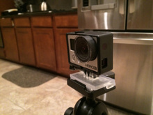 GoPro Quick Release Mount for Manfrotto Tripod Thumbnail