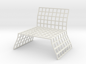 Chair No. 10 in White Natural Versatile Plastic
