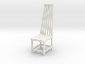 Chair No. 3 in White Natural Versatile Plastic