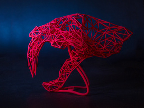 Saber Tooth Wire  in Red Processed Versatile Plastic