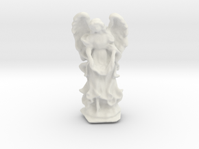 Angel 01 in White Natural Versatile Plastic