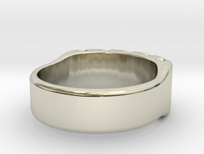 US9 Ring XIV: Tritium (homesarstar special) in 14k White Gold