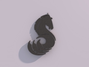Seahorse by Martinus in Polished Silver
