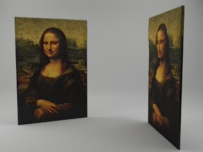 Joconda (Leonardo Da Vinci) in Full Color Sandstone