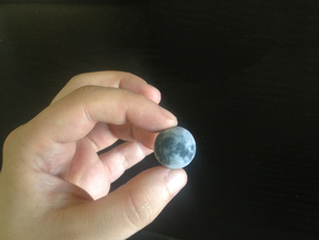 Tiny Moon (1") in Full Color Sandstone