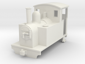009 small steam sidetank 2 in White Natural Versatile Plastic