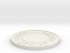 Nordic Ghost Squad Challenge Coin v3 in White Natural Versatile Plastic