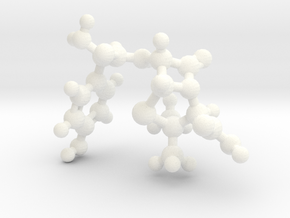 amoxicillin_ball_stick in White Processed Versatile Plastic