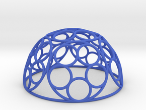 Ring Dome in Blue Processed Versatile Plastic
