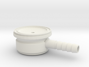 Tunable Stethoscope in White Natural Versatile Plastic