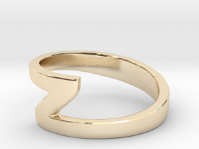 Zee Ring in 14K Yellow Gold