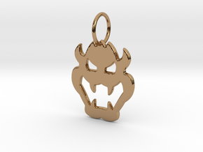 Bowser Pendant in Polished Brass