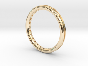 ring with diamonds in 14K Yellow Gold