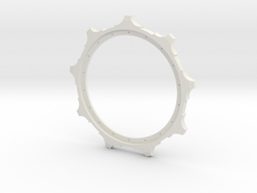 1/16 E-100 sprocket   in White Natural Versatile Plastic