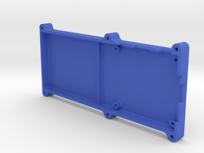 Stratux Case Long - Base in Blue Processed Versatile Plastic