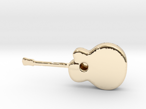 Acoustic Guitar in 14K Yellow Gold
