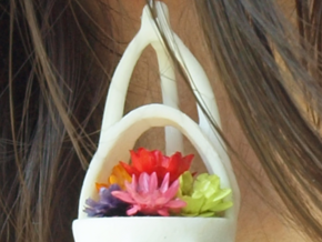 Little earring planter in White Natural Versatile Plastic