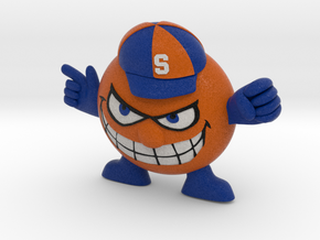 Syracuse Orange logo figurine in Full Color Sandstone