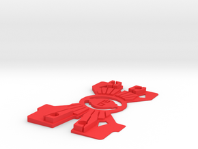 Big Shim 1.2 in Red Processed Versatile Plastic