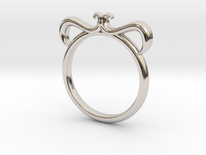 Petal Ring Size 12.5 in Platinum