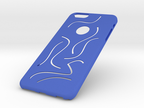 Water Flowing Phone Case IPhone 6 Plus  in Blue Processed Versatile Plastic