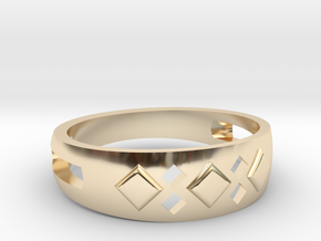 EA-design 06 in 14k Gold Plated Brass
