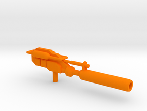 Optimus Prime Powermaster gun in Orange Processed Versatile Plastic